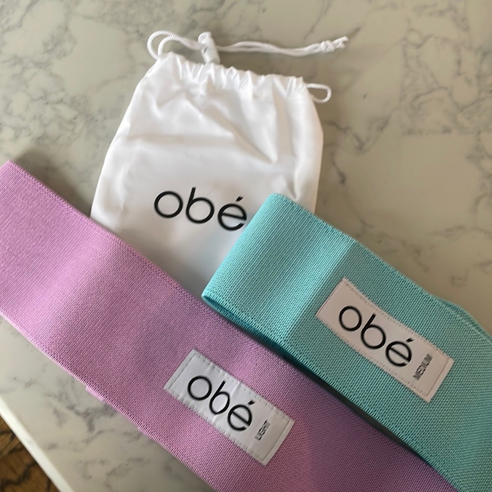 BNWT Obe Set of 2 Resistance Bands